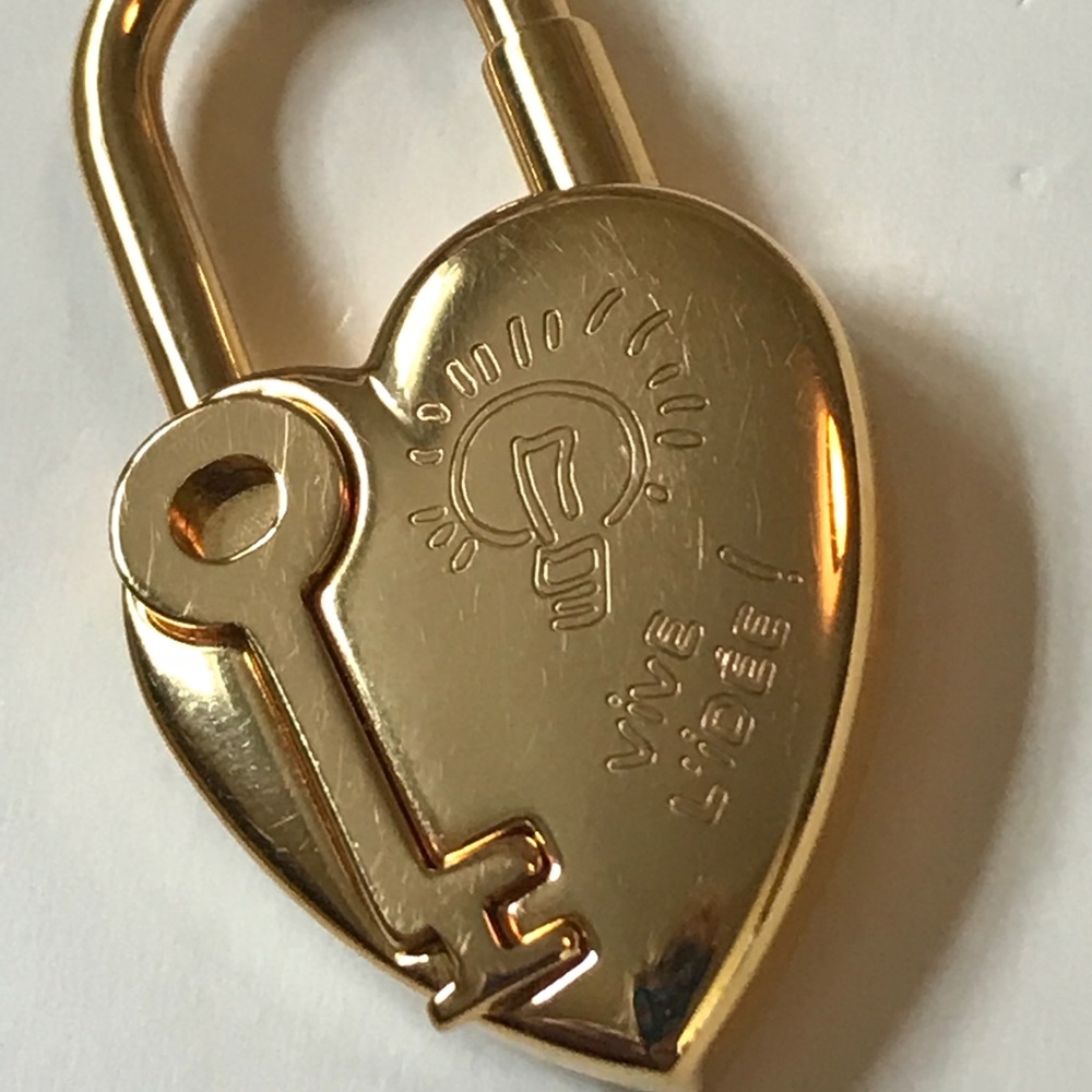 Hermes Annee De La Fantaisie Heart Cadena Lock